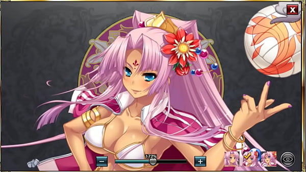 GIF_真恋姫夢想_天下統一伝_孫策 水着