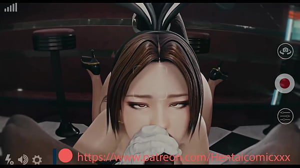 3D AnimationBunny Girl deepthroat BBC Overwatch