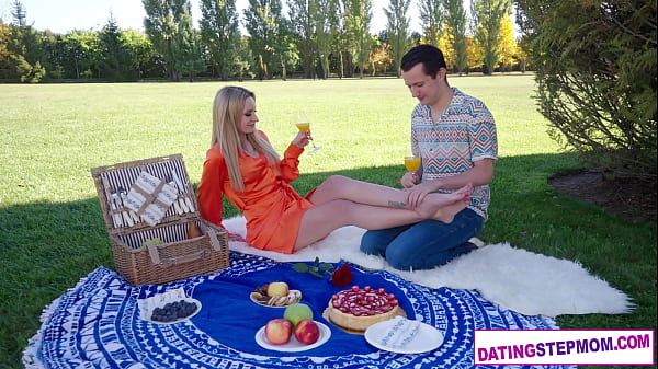 German MILF stepmom on a romantic_date with her lovely stepson