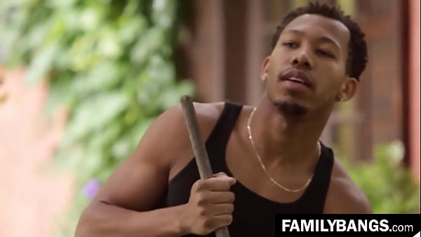 Beautiful sis blacked in the backyard ⭐