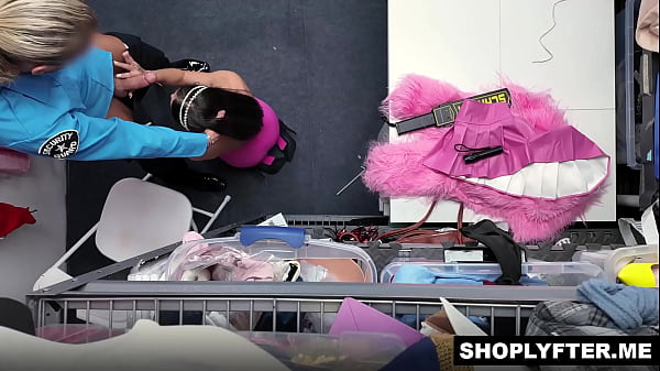 Shoplifter sofie reyez getting horny as she sucks officer mclanes cock