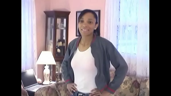 Play MP4 - Ebony beauty gets naked on camera and shows off her slim body and nice ass for you