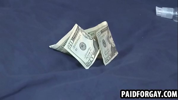 Hot straight guy touching himself for some money 