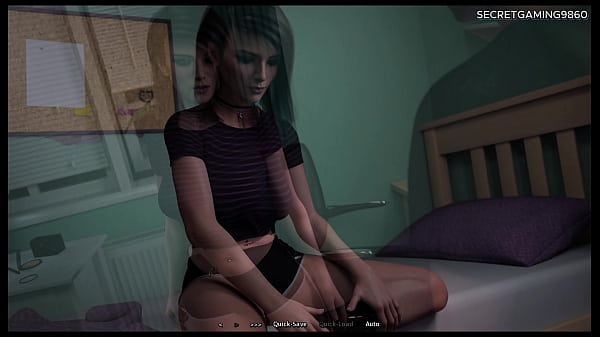 Play MP4 - Sharing The Bed With Goth Girlfriend - Summer Heat 07 Developed By Naughty Fox Games - 3D Porn Game