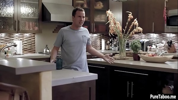 Tiny babysitter teen smashed by a_stepson