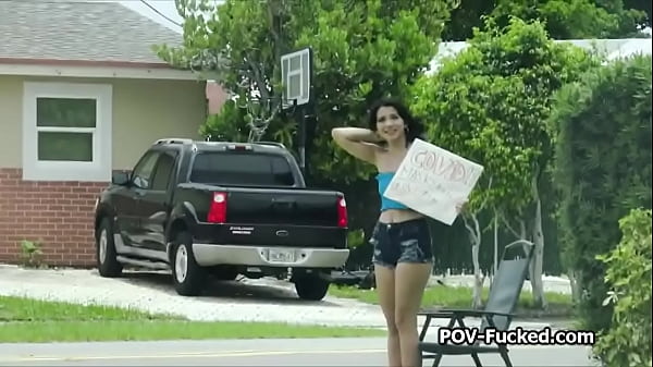 Fucking profiteering bitch in_my garden next to the pool