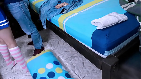 Hot_school babe girlreally_knows how to suck a dickuntil cumshot her mouthafter school class