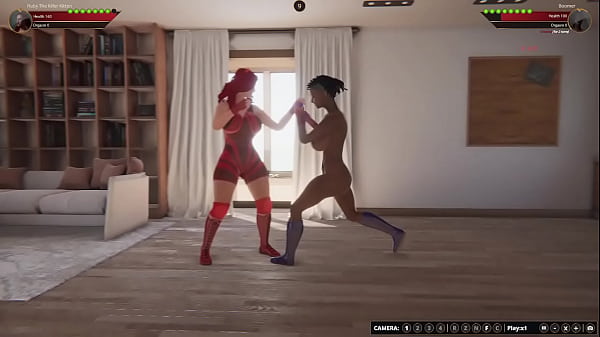 Ruby vs boomer {nf3d video game fighting mma femdom}