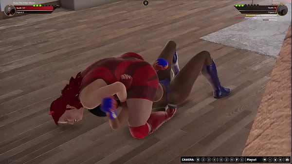 Ruby vs boomer {nf3d video game fighting mma femdom}