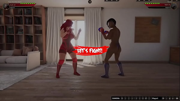 Ruby vs boomer {nf3d video game fighting mma femdom}