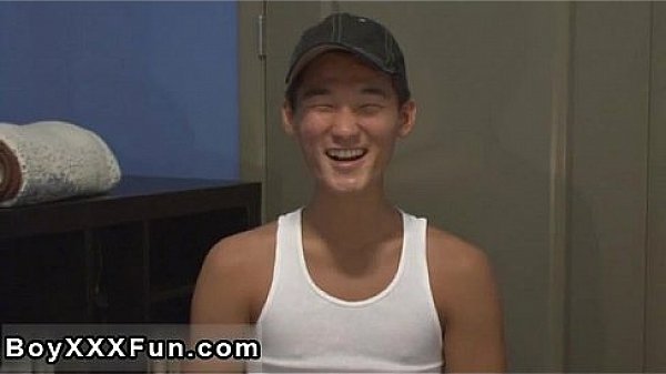 Gay fuck Tommy gets home from baseball practice, gets naked and 