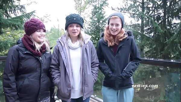 Play MP4 - amateur lesbian threesome in scenic mountain hideaway&excl;