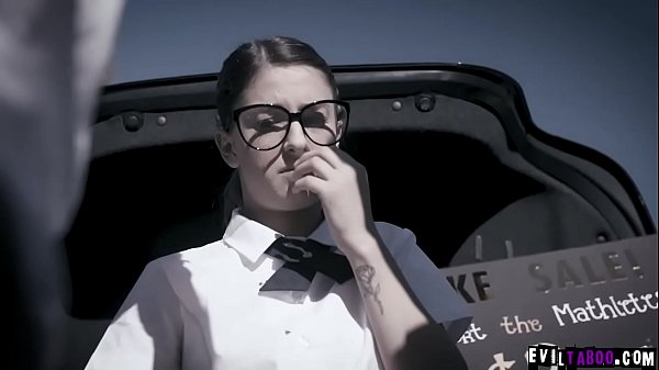 Nerdy college babe Kristen Scottshows her wild_fucking_skills in an awesome threesome sex with_hot studs XanderCorvus_and Seth