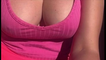 Italian Big Tits Milf Artemisia Love Smoking outdoor