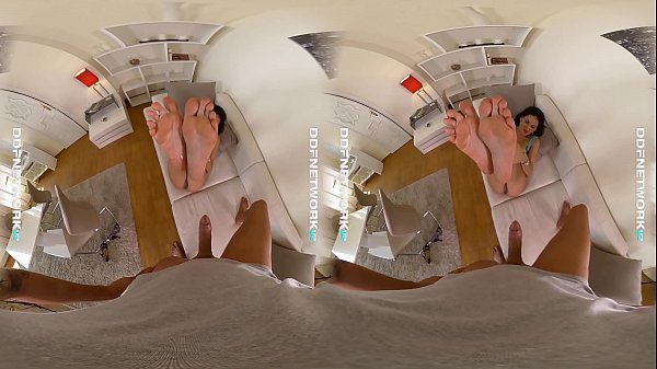 Play MP4 - DDFNetwork VR - Coco De Mal 180 POV VR Footjob Fuck