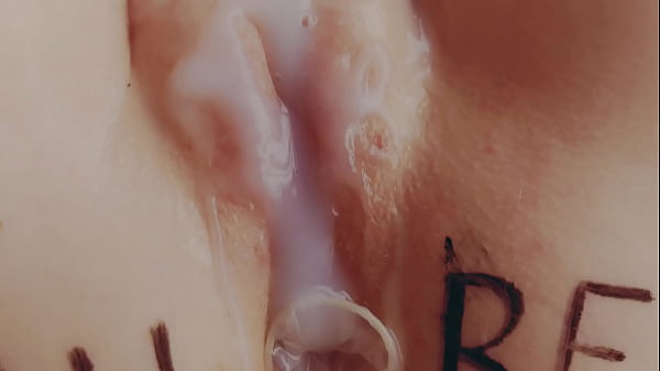 Asmr whore wet dripping pussy fingering orgasm