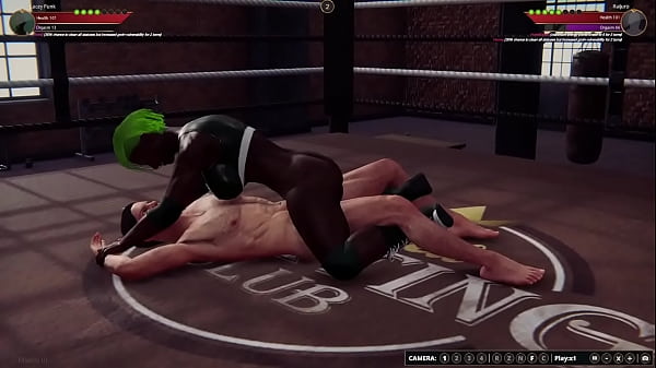 Lacey_Punk VS_Raijuro_Naked Fighter 3D