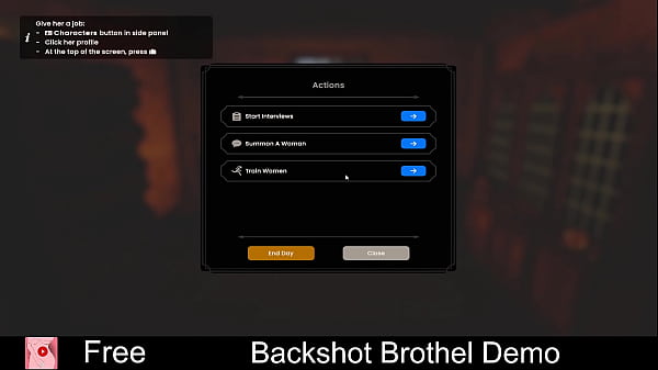 Backshot brothel demo free steam demo game rpg strategy nudity dating sim sexual content 3d game
