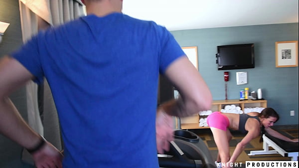 Sofie Marie Meets Guy in the Gym and Works Out_His Cock