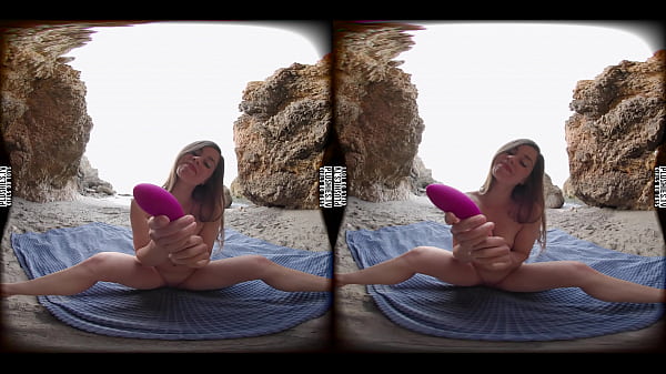 Virtual Reality In Highest Possible Quality, Shot In 8k60fps. Mango Girl Vibrating Pussy Near Ocean thumbnail