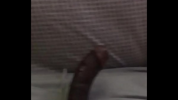 Long chocolate dick for her