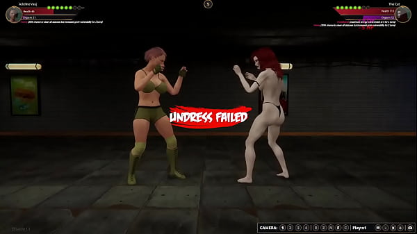 Adeline vs the cat nf3d lesbian sex battle competitive intercourse