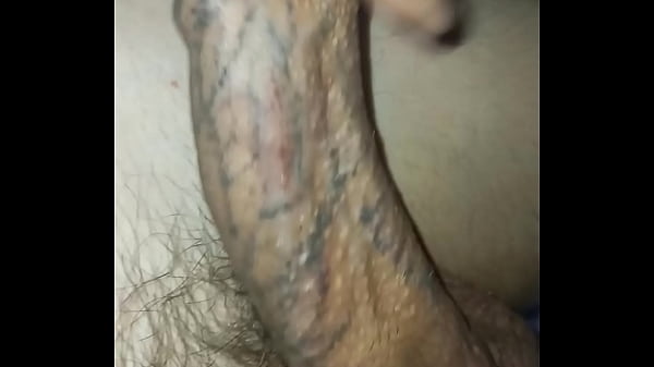 Play MP4 - I jerk off and cum&comma; showing off my dirty big dick with tattoos and piercing holes