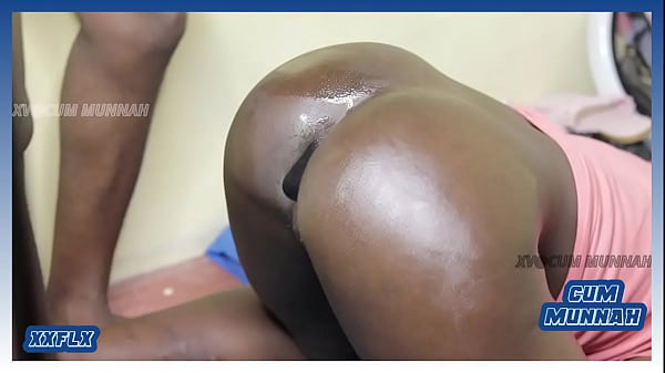 Big black ebony taking thick dick deep inside ass huge cumshot