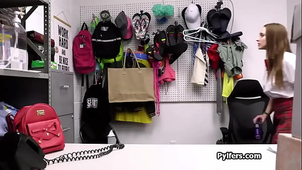 Shy Laney gets fucked properly by the horny officer 