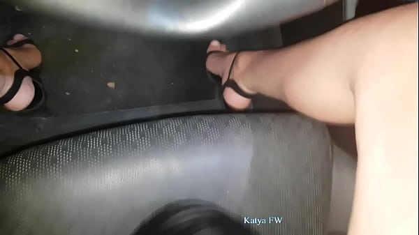 Mistress Katya Is Wearing A Jeans Shorts And Black Sharp High Heels . She Is Sitting Her Car Seat And Feel How Her Human Cushion Is Struggling Beneath Her And Trying To Resist Her. She Grind Her Poor Cushion With Her Hard Jeans Till He Is Totally Flated thumbnail