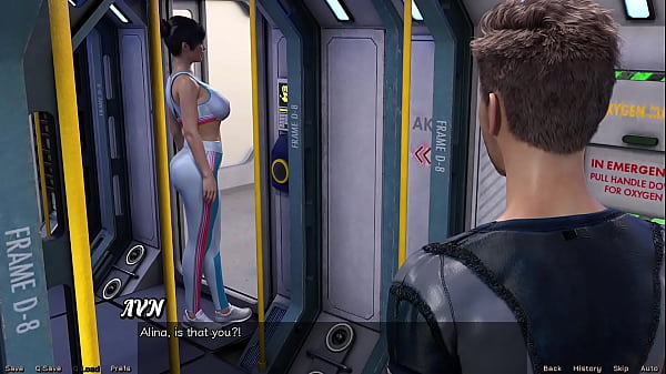 Stranded in space #79 planning yoga date with brunette milk with huge tits 