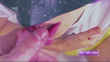 The Happily Horny And Eager Girl Touches And Massages Her Partner's Cock In An Erotic Game Gets Her Mouth Filled With Piss - Trailer thumbnail