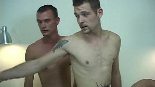 Straight guy getting double teamed for some money 