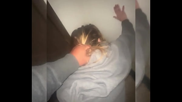 Play MP4 - Cuck submits to master while his girl gets fucked in bathroom