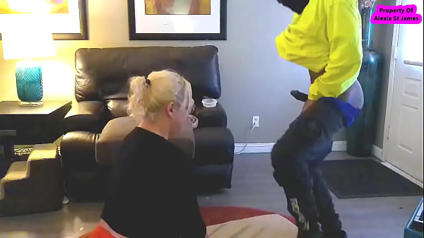 Big Black Dick Slides In and Out of Sissy Butt ALEXIA ST JAMES 