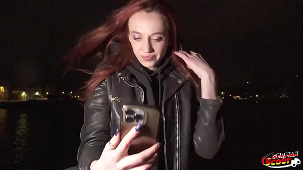 German Scout - Small Tits Ginger Mature Luna Thurman Talk To Rough Fuck By Big Dick Boy thumbnail