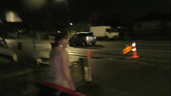 Trashy KIWI MILF_made by_her Master to take the_trash to_the road completely naked