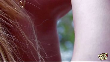 A blonde engages in oral sex in a vehicle and thereafter has anal intercourse outside 