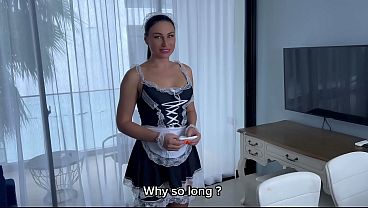 Nonton Innocent Maid Must Get Fucked To Keep Her Job thumbnail