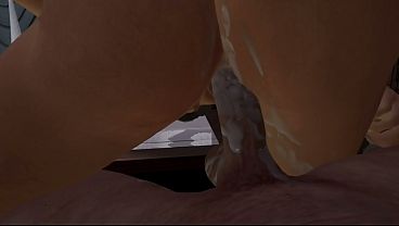 Play MP4 - Couch sex while covered in cum &lpar;VR game Capt&period; Hardcore&rpar;