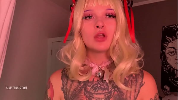 Cum countdown_Bimbo catgirl begs to cum in her mouth