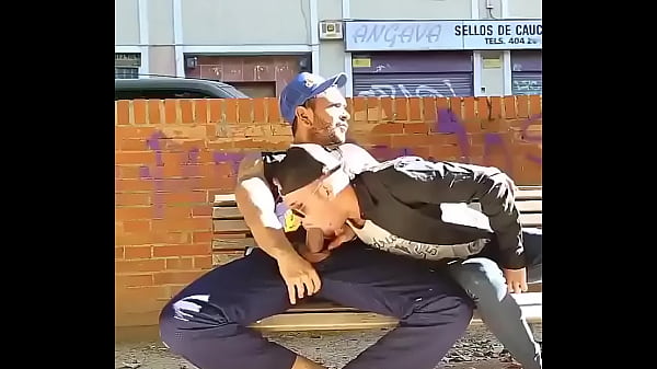 Sucking his work colleague 