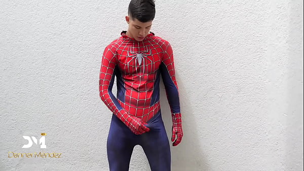 Spiderman Masturbating - Big Cum Release - Danner Mendez thumbnail