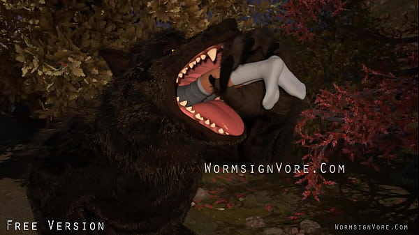 Werewolf devours playboy bunny