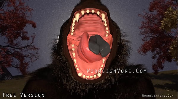 Werewolf devours playboy bunny