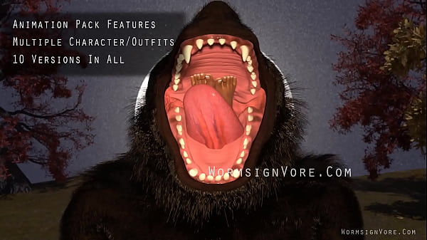 Werewolf devours playboy bunny