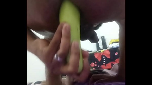 Curvy indian Big dildo gape