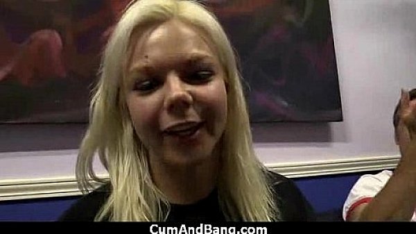 Ebony cumslut gets multi facial in gangbang 16