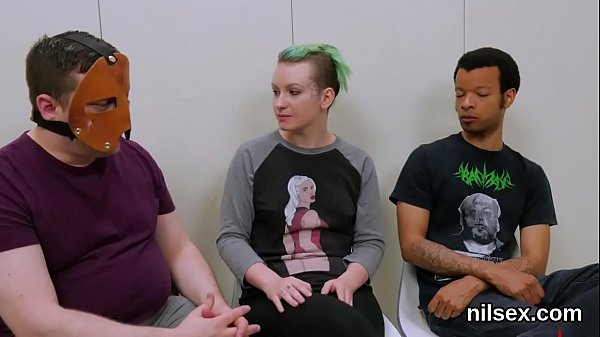 Naughty kitten is brought inasshole asylum for awkward_treatment