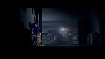 Lucina and the princess with her web warrior spider man